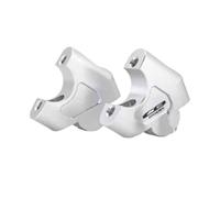 Für Honda Für CB650R 2019-2025 Motorrad Zubehör Lenker Riser Clamp Adapter Griff Bar Höhe Lift Montieren(Silver-1)