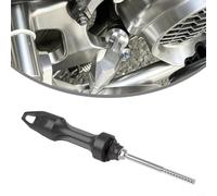 Für Honda Pcx125 Pcx150 Pcx160 Adv150 Adv160 Adv350 Motorrad Ölmessstab Aus Robuster Aluminiumlegierung Mit Antirutsch Design Und Klarer Für Skala Zur Präzisen Ölstandskontrolle In Schwarz(Titanium)