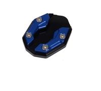 Für Honda PCX125 PCX150 PCX160 Für ADV350 Ickstand Vergrößern Platte Pad Fuß Seite Stehen Motorrad Zubehör(Black)