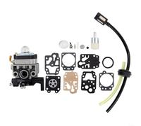 Für Honda Vergaser-Kit für GX35 GX25 FG110 HHT35 HHT35S Motoren Kraftstoffleitungsbirne und Filter kompatibel mit OEM Teil 16100Z0Z034 für Trimmer und Motorsense Reparatur