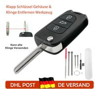 Für HYUNDAI i10 ix20 i20 i30 ix35 Elantra Kia 3 Tasten Klapp Schlüssel Gehäuse