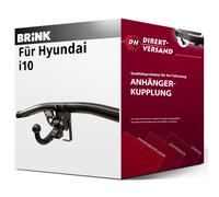 Brink Anhängerkupplung abnehmbar für Hyundai i10 03.2008-10.2013 inkl. EBA