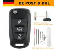 Für Hyundai I20 I30 IX35 IX20 Elantra 3Tasten Schlüssel Gehäuse Rohling Werkzeug