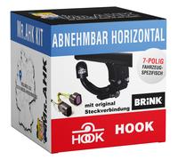 Für Hyundai i30 cw 17-20 Hook Anhängerkupplung abnehmbar + 7pol spezifisch