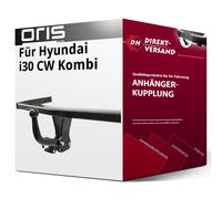 Oris Anhängerkupplung starr mit angeschraubtem Kugelkopf - KIA PROCEED