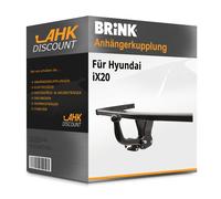 Brink Anhängerkupplung starr mit angeschraubtem Kugelkopf - HYUNDAI ix20