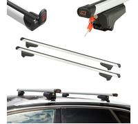 Für Hyundai Kona 1 I ab 17 Alu Dachträger Relingträger Geschlossene Dachreling