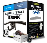 Für HYUNDAI Tucson Typ TL,TLE Anhängerkupplung abnehmbar +eSatz 7pol 15-18 NEU