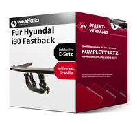 Westfalia Abnehmbare Anhängerkupplung für Hyundai I 30 Fastback (PDE) (ab BJ 06/2017) - auch für I 30 N Fastback