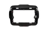 Für Jeep Für Renegade 2014-2021 Auto Radio Blenden Rahmen | Einbaublende Radioblende Autoradio 9 Zoll 2DIN Stereo Panel Kabelbaum Netzkabel Adapter Canbus Decoder(Frame Cable Canbus)