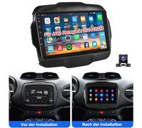 Für Jeep Renegade 2014-2024 Android 15 Carplay Autoradio NAVI SWC Kamera+ 2+64GB