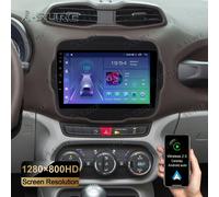 Für Jeep Renegade 9" Android14 Autoradio Carplay GPS Navi FM RDS Bluetooth WIFI