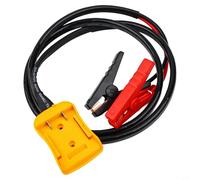Für Jumper Kabel Kompatibel Mit 18v-20v Max Akkus 8 Awg 5,9 Ft Starthilfekabel Aus Pvc Und Aluminium Mit Robusten Klemmen Für Autos Suvs Und Motorräder Schwarz Gelb