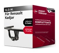 Für DACIA Jogger Typ RK Anhängerkupplung starr +eSatz 7pol uni 09.2021-jetzt NEU