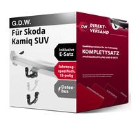 Für Skoda Kamiq SUV 09.2019-jetzt G.D.W. Anhängerkupplung abnehmbar neu