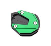 Für Kawasaki Für Z900 Für RS Für SE Z900RS 2017-2022 2023 2025 CNC Motorrad Zubehör Vergrößerte Platte Seitenständer Fuß Ständer(Green)