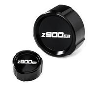Für Kawasaki Z900RS Z900 RS Z 900 RS Motorrad CNC Aluminiumlegierung Vorder- Und Hinterradbremse Tankdeckel Und Einfülldeckel Zubehör(Black)