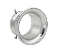 Für Keihin Für PWK Für OKO Für Mikuni 30mm 28mm 26mm 24mm 21mm PE28 30 50mm Luftfilter Windhorn Tasse Legierung Trompete Vergaser Sportluftfilter Luft Filter(Silber)