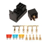 Für Kfz-Relais-Sicherungskasten mit 3 Schlitz-Sicherungshaltern für Wohnmobile und Marinefahrzeuge, max. 25 A