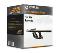 Westfalia Anhängerkupplung abnehmbar Kugelstange von unten gesteckt - HYUNDAI SANTA FÉ III