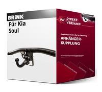Für Kia Soul II Typ PS (Brink) Anhängerkupplung horizontal abnehmbar neu