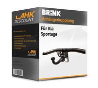 Brink Anhängerkupplung abnehmbar Kugelstange von schräg unten gesteckt - KIA SPORTAGE