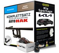 Für Kia Sportage IV Typ QL/ QLE (Auto Hak) Anhängerkupplung horizontal abnehmbar