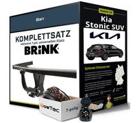 Für KIA Stonic SUV Typ YB Anhängerkupplung starr +eSatz 7pol uni. 11.17- NEU