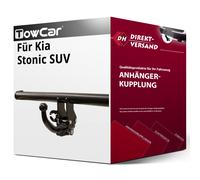Für Kia Stonic SUV Typ YB (TowCar) Anhängerkupplung horizontal abnehmbar neu