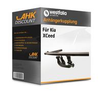 Westfalia Anhängerkupplung abnehmbar Kugelstange von unten gesteckt - KIA XCEED