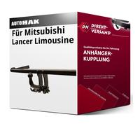 AUTO-HAK Anhängerkupplung abnehmbar Kugelstange von hinten gesteckt - MITSUBISHI LANCER VIII