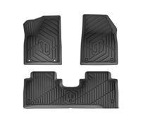 Für Leapmotor B10 2025 2026 Linkslenker Auto-Fußmatten Cargo-Liner Kofferraum-Pad SCHWARZ TPE Wasserdicht Allwetter Fußmatten Set Auto(LHD 3PCS)