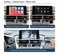 Für Lexus NX 2014-2019 W / Knob Wireless CarPlay Android Auto Nachrüstung Modul