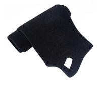 Für Lexus UX 200 250h 300e ZA10 2019-2021 Pad Sonnenschutzdach Anti-Rutsch-Sonnenschirm Zubehör Armaturenbrettabdeckung Dash Board Matte Teppich Pad(RHD,Black edge)