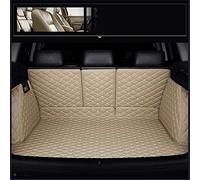 Für Lexus UX 250h Hybrid 2019-2022 Auto Leder VollstäNdige Einkreisung Kofferraummatte, Cargo Teppich Palette Kofferraumwanne Kratzfest Interieur ZubehöR,B/Beige