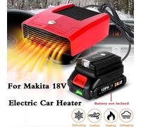 Für Makita 18V Akku Heizlüfter 18V 600 Watt Kfz Auto Zusatzheizung Keramikheizer
