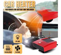 Für Makita 18V Akku Heizlüfter 600W Auto Zusatzheizung Heizer Scheibenenteiser.