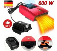 Für Makita 18V Akku Heizlüfter 600W Auto Zusatzheizung Heizer Scheibenenteiser. [EEK: A+++]
