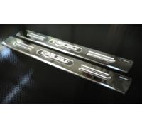 FÜR MAZDA CX-3 BELEUCHTETE EDELSTAHL EINSTIEGSLEISTEN MIT WUNSCHGRAVUR