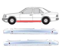 Für MB W202 1993- 2000 4 Tur Voll Schweller Reparaturblech Satz/ L+R