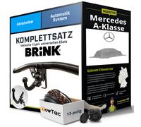 Für MERCEDES A-Klasse Typ W169 Anhängerkupplung abnehmbar +eSatz 13pol uni 04-12