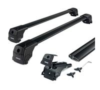 Dachträger Gepäckträger für Mercedes C Klasse W205 2014-2021 TÜV ABE Alu Schwarz