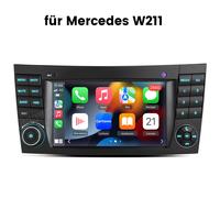 Autoradio GPS Navi DAB+ Android 12 Für Mercedes Benz CLS E-Klasse W211 W219 E200