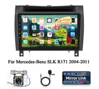 Für Mercedes-Benz SLK R171 2004-2011 Autoradio Android 13 GPS Navi WIFI FM +Kam