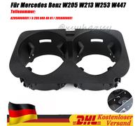 Für Mercedes-Benz W205 W213 W253 W447 Getränkehalter / Cup Holder Mittelkonsole