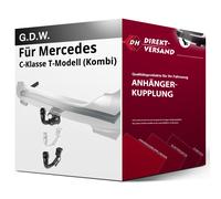 Für Mercedes C-Klasse Limousine 07-14 G.D.W. Anhängerkupplung abnehmbar neu
