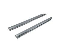 Für Mercedes C W204 Vorne Paar Kotflügel Zierleisten 2008 2014 Silber ABS Set