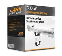 Für Mercedes A-Klasse Typ W176 (G.D.W.) Anhängerkupplung vertikal abnehmbar
