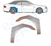 Für Mercedes CLK A208 Cabrio 1997-2003 Radlauf Reparaturblech Kotflügel / Paar
