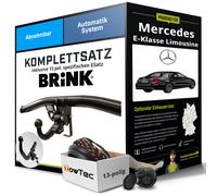 Für MERCEDES E-Klasse Limousine Typ W212 Anhängerkupplung abn. +eSatz 13pol 09-